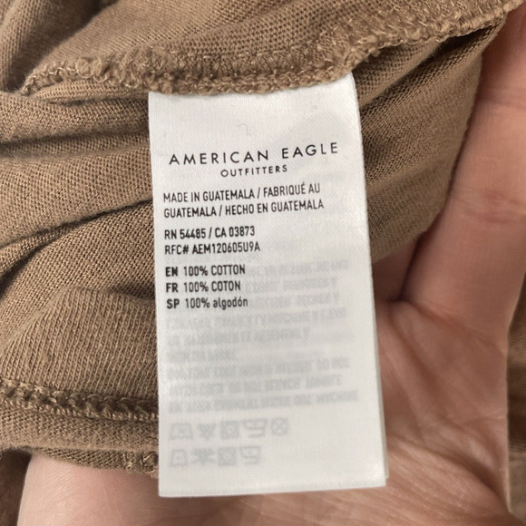 Pink Floyd AE Band Tee SIZE MEDIUM Womens Shirt Top American Eagle Retro Brown - Picture 4 of 8